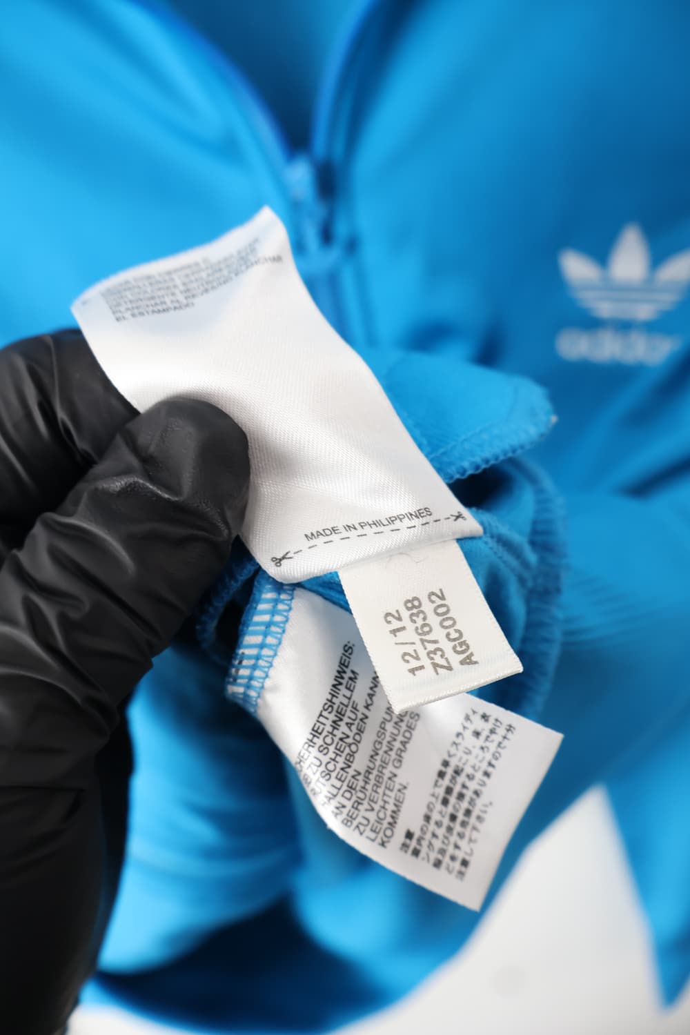 Adidas Cyan Blue & Pink Track Jersey 상품이미지8