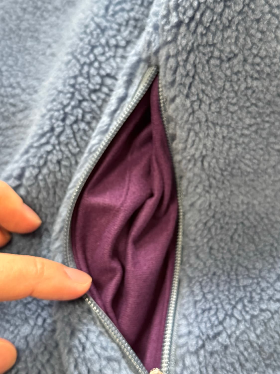 LLBean 엘엘빈 일본한정 플리스 자켓 스톤블루 M 상품이미지4