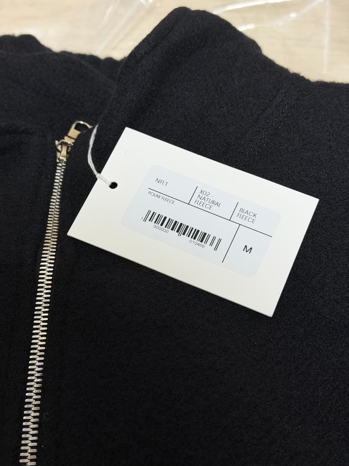 (새상품) Rier 리에르 플리스 블랙 M 상품이미지2