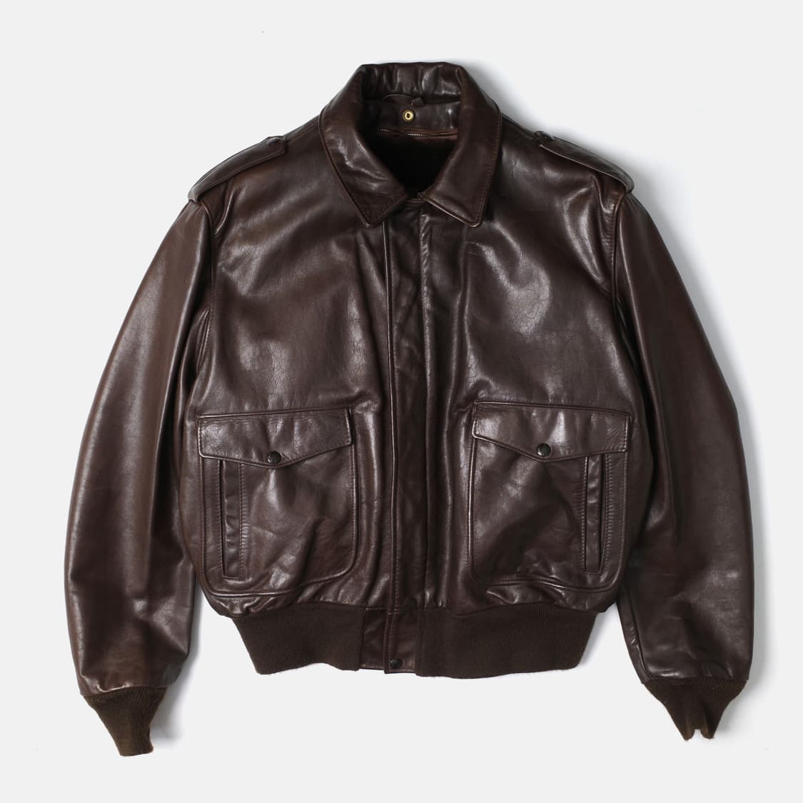 1990's Schott A-2 Leather Jacket 상품이미지1