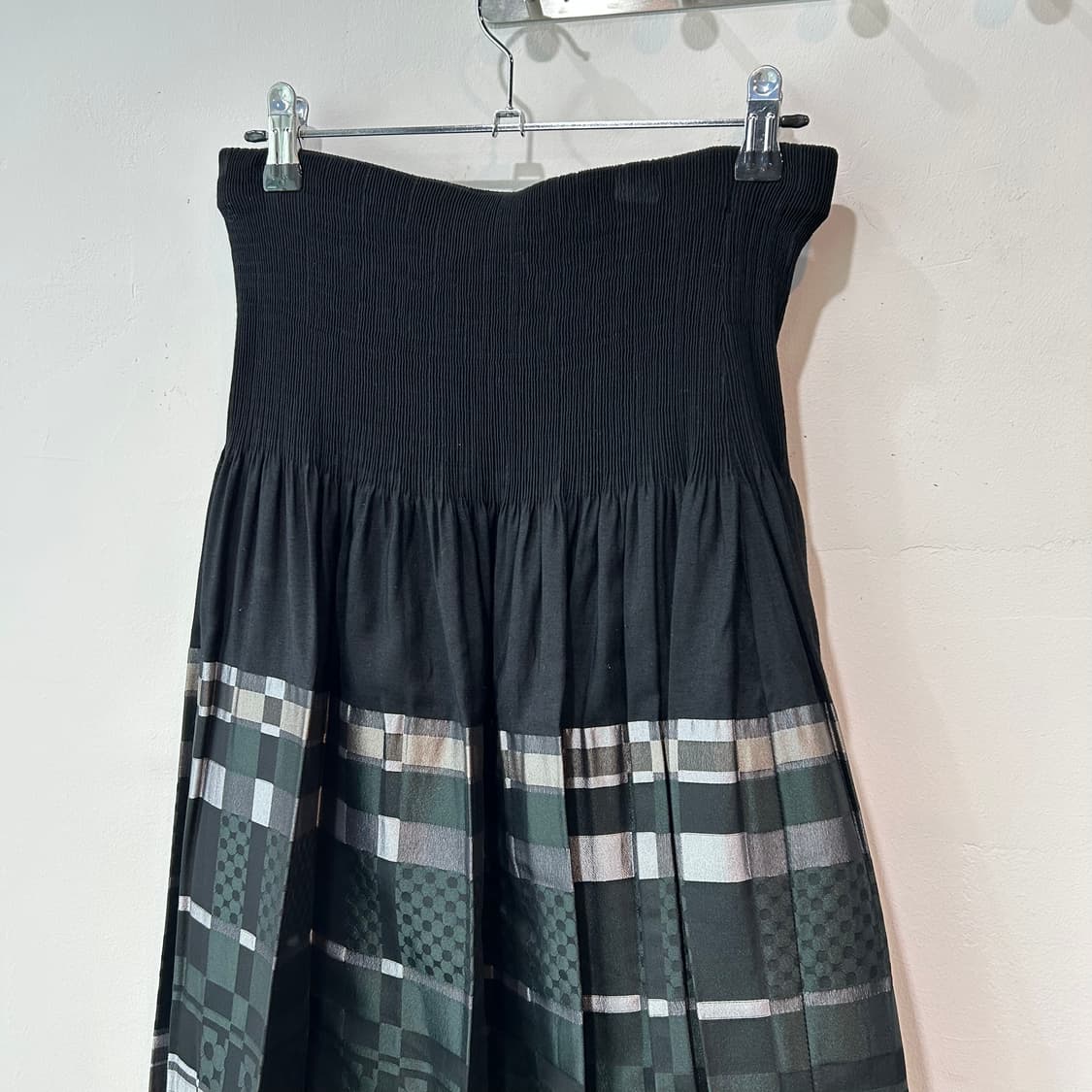 멀티패턴 리버시블 플리츠 스커트 상품이미지5