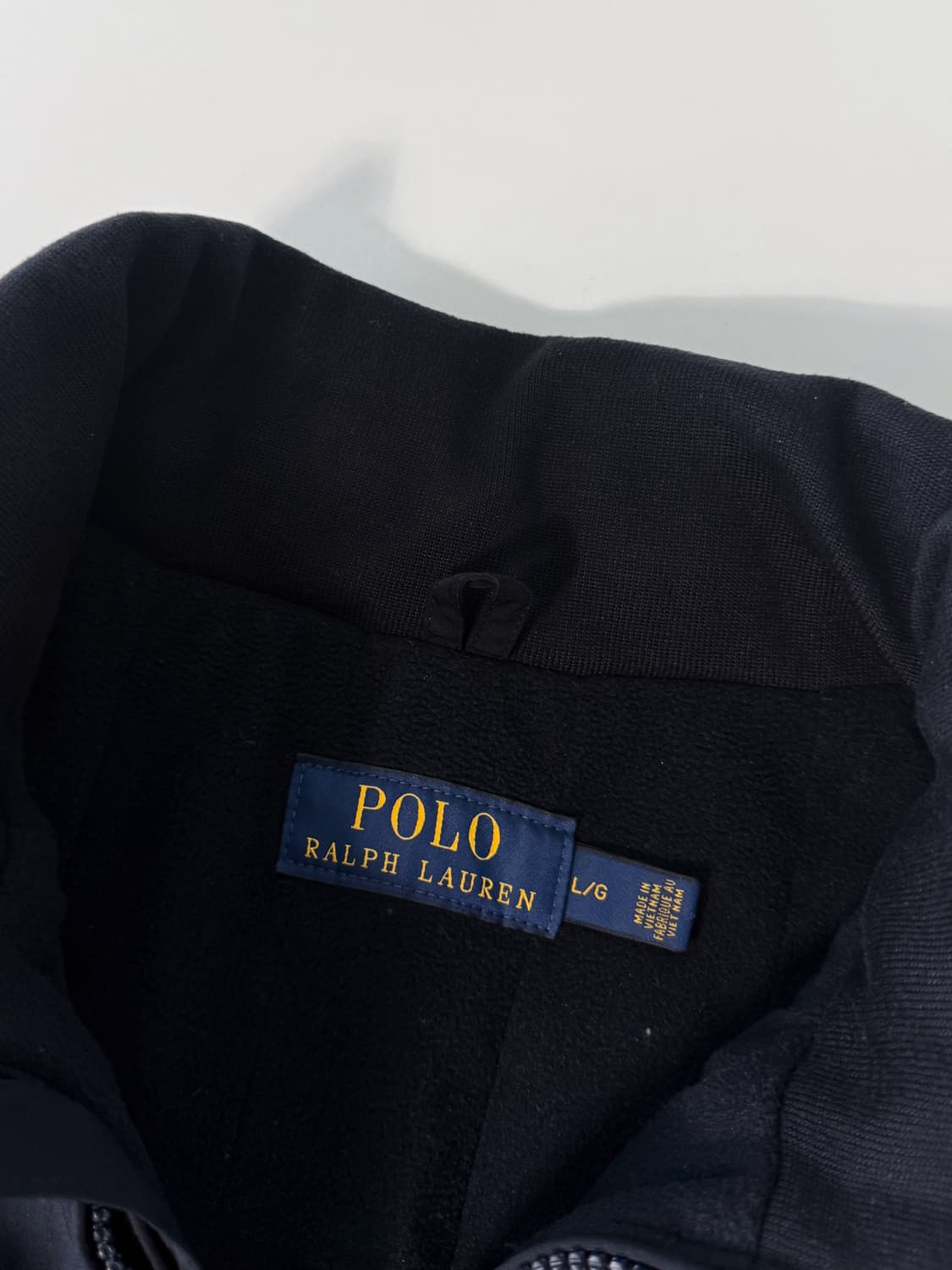 폴로 랄프로렌 신형 루즈핏 딥네이비 폴리쉘 봄버 블루종 점퍼 상품이미지7