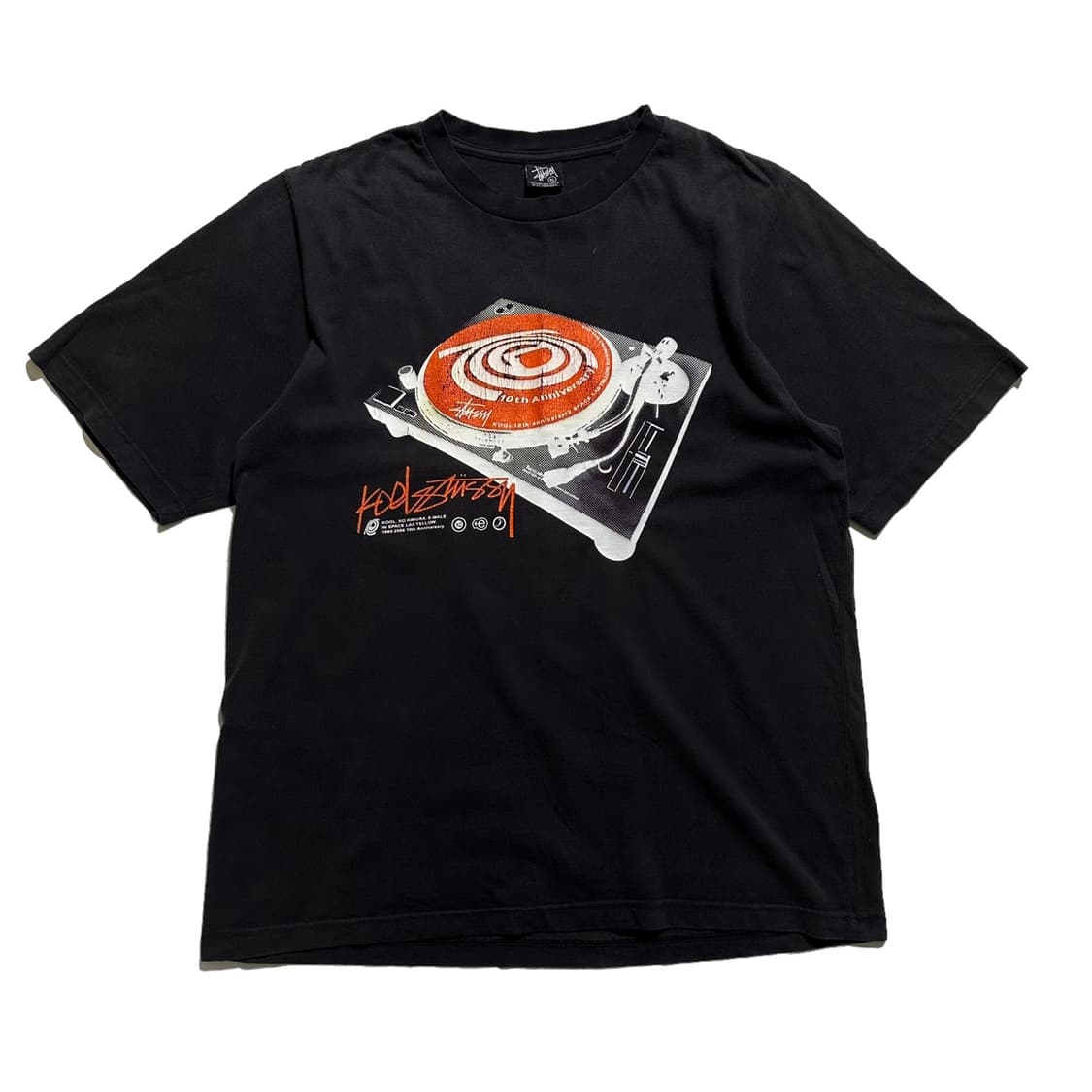 스투시 x Kool 10주년 프린트 반팔 티셔츠 상품이미지1