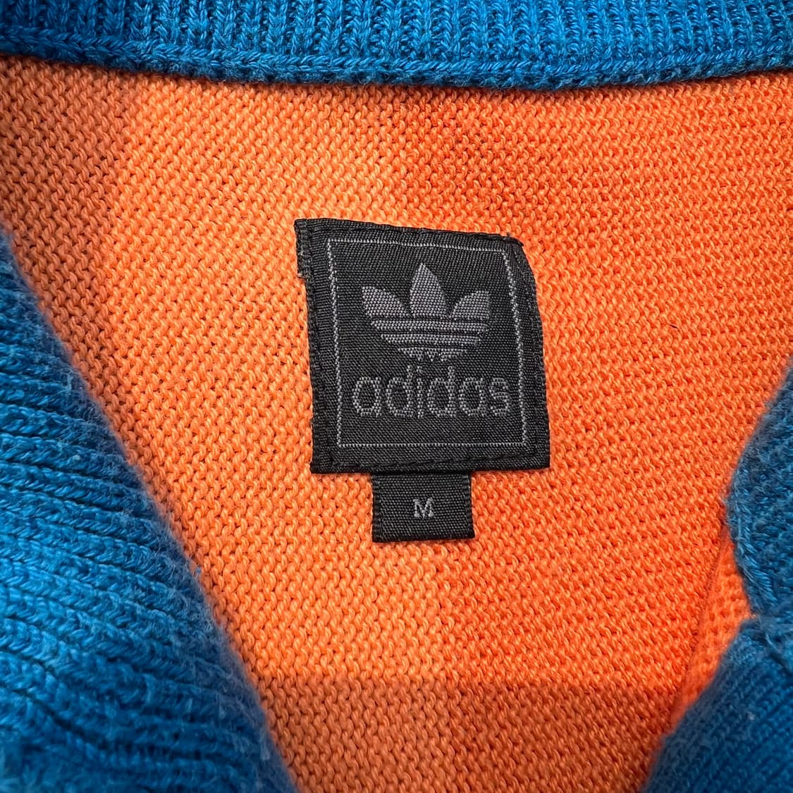 00‘s 아디다스 컬러블럭 집업 니트 상품이미지7