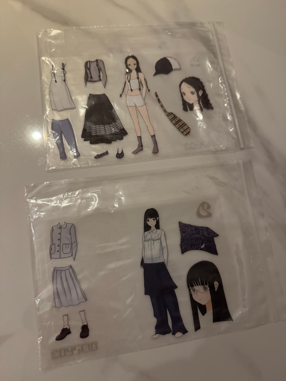 코이세이오 옷입히기 스티커 상품이미지1