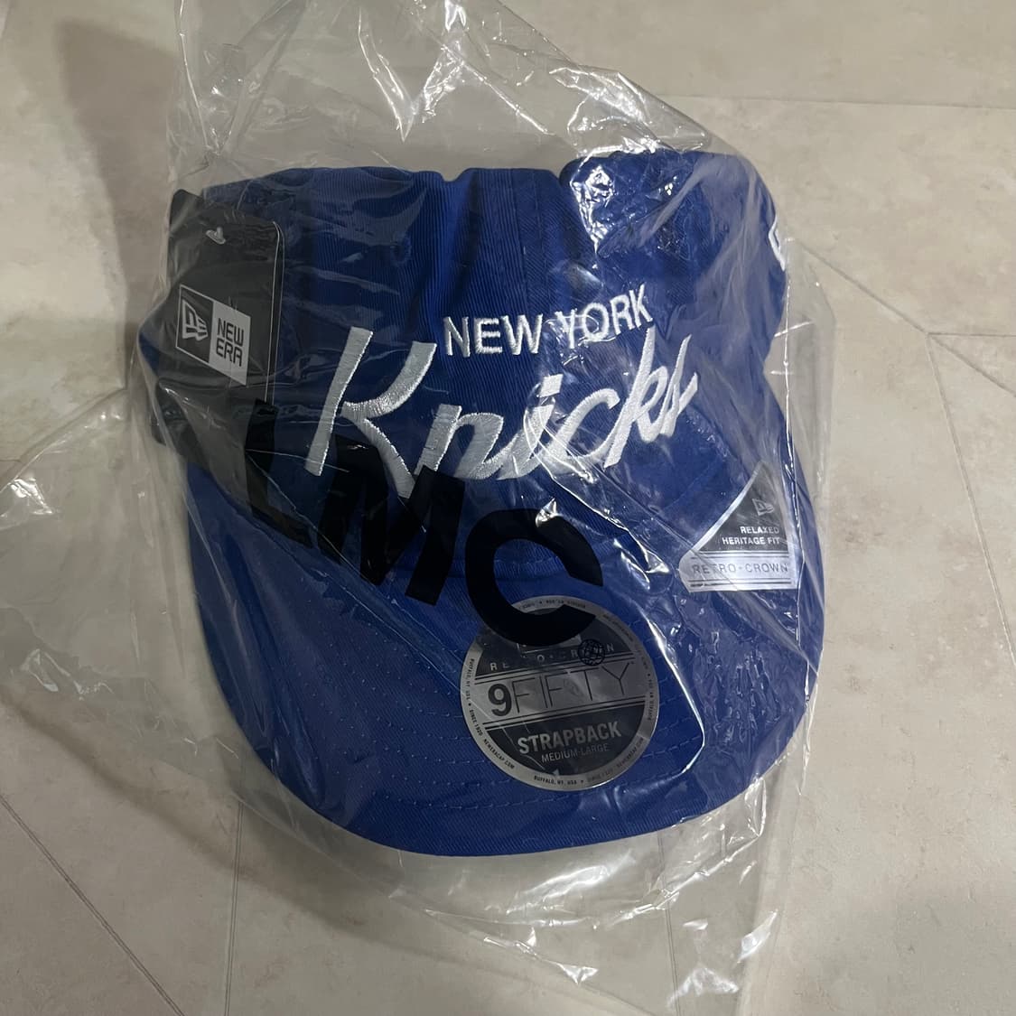 (새상품)뉴에라x엘엠씨 뉴욕양키즈 볼캡 블루 M/L 상품이미지2