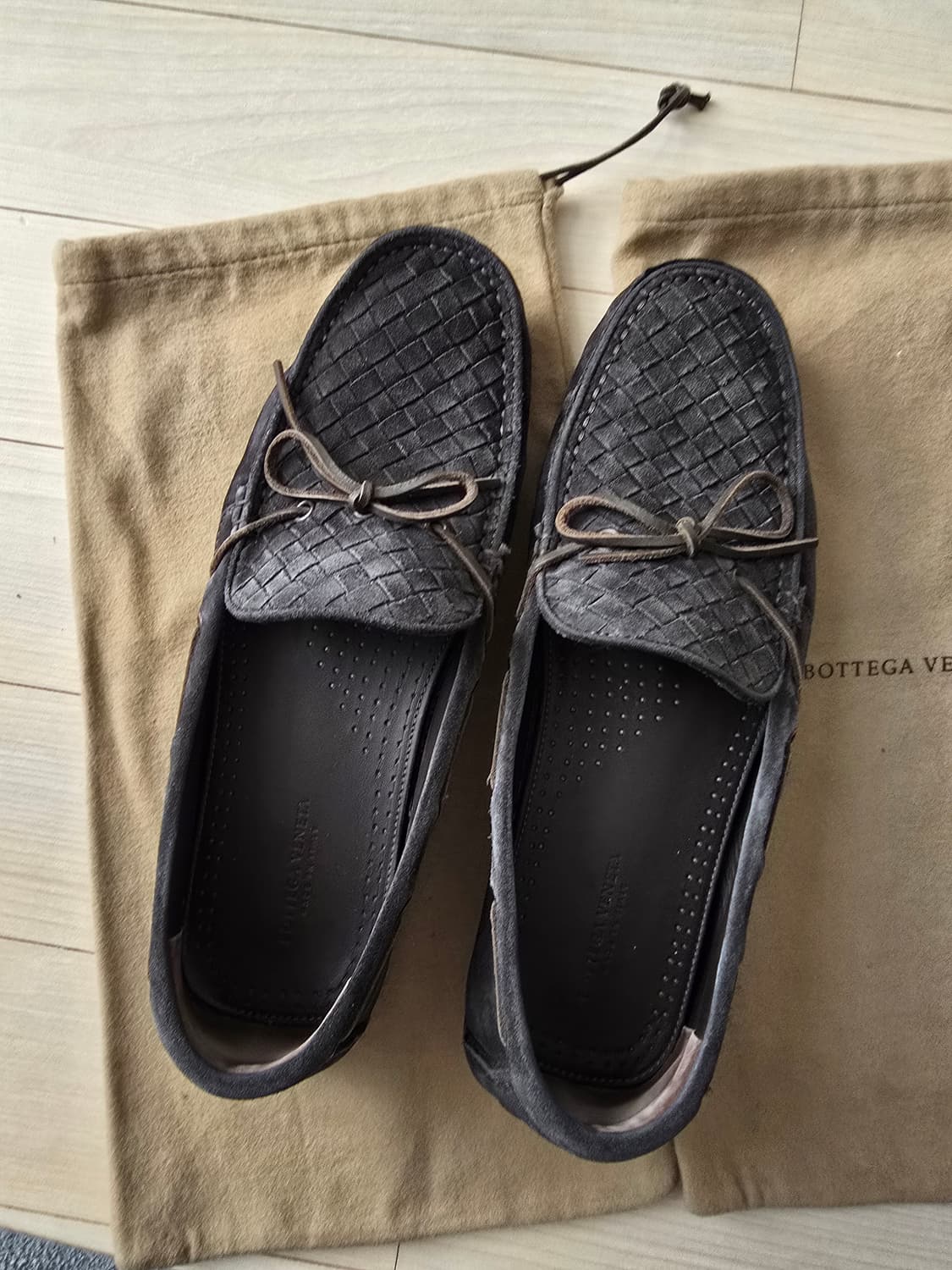 보테가베네타 드라이빙슈즈 차콜그레이 43 상품이미지3