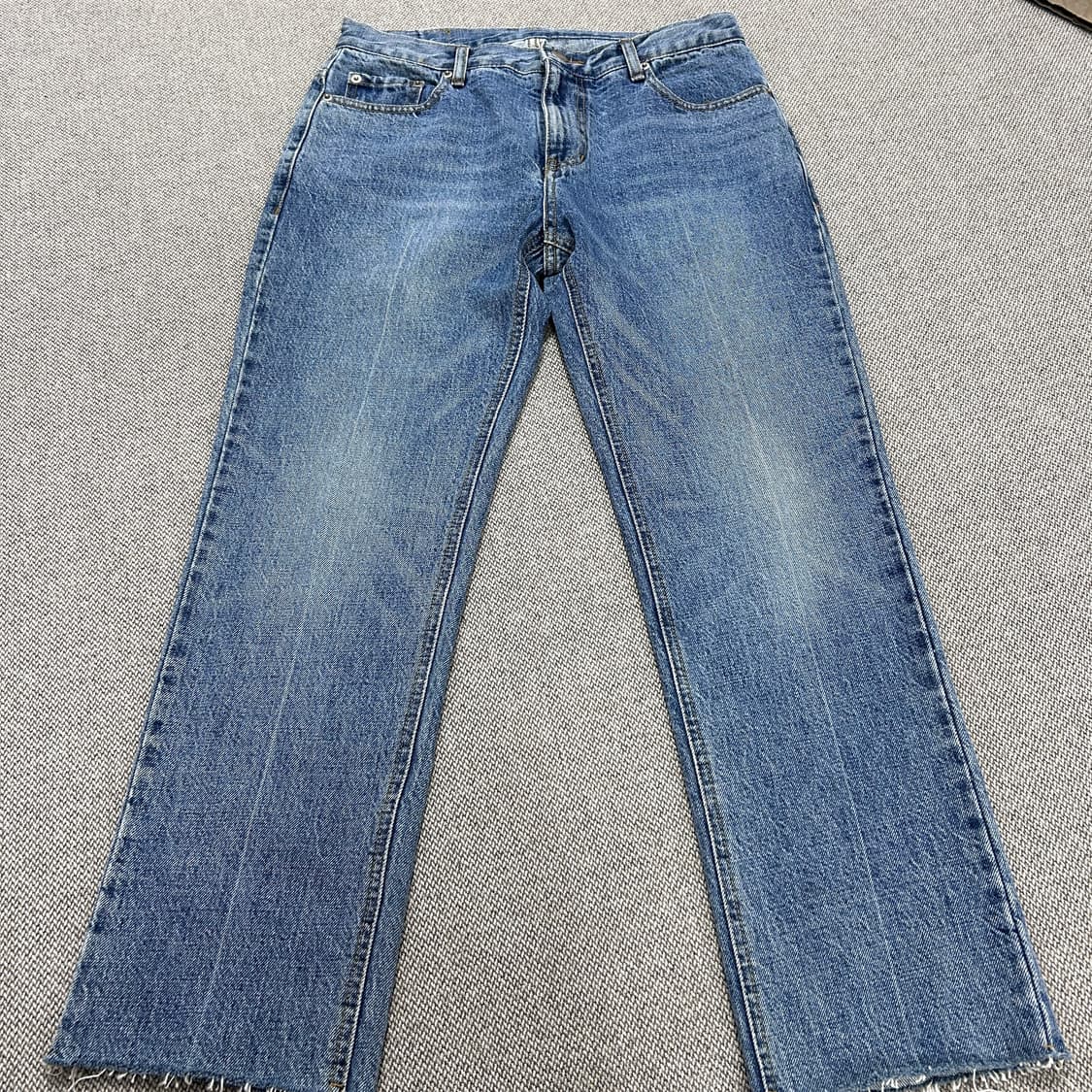 준지 메탈패치 데님팬츠(46) 상품이미지7