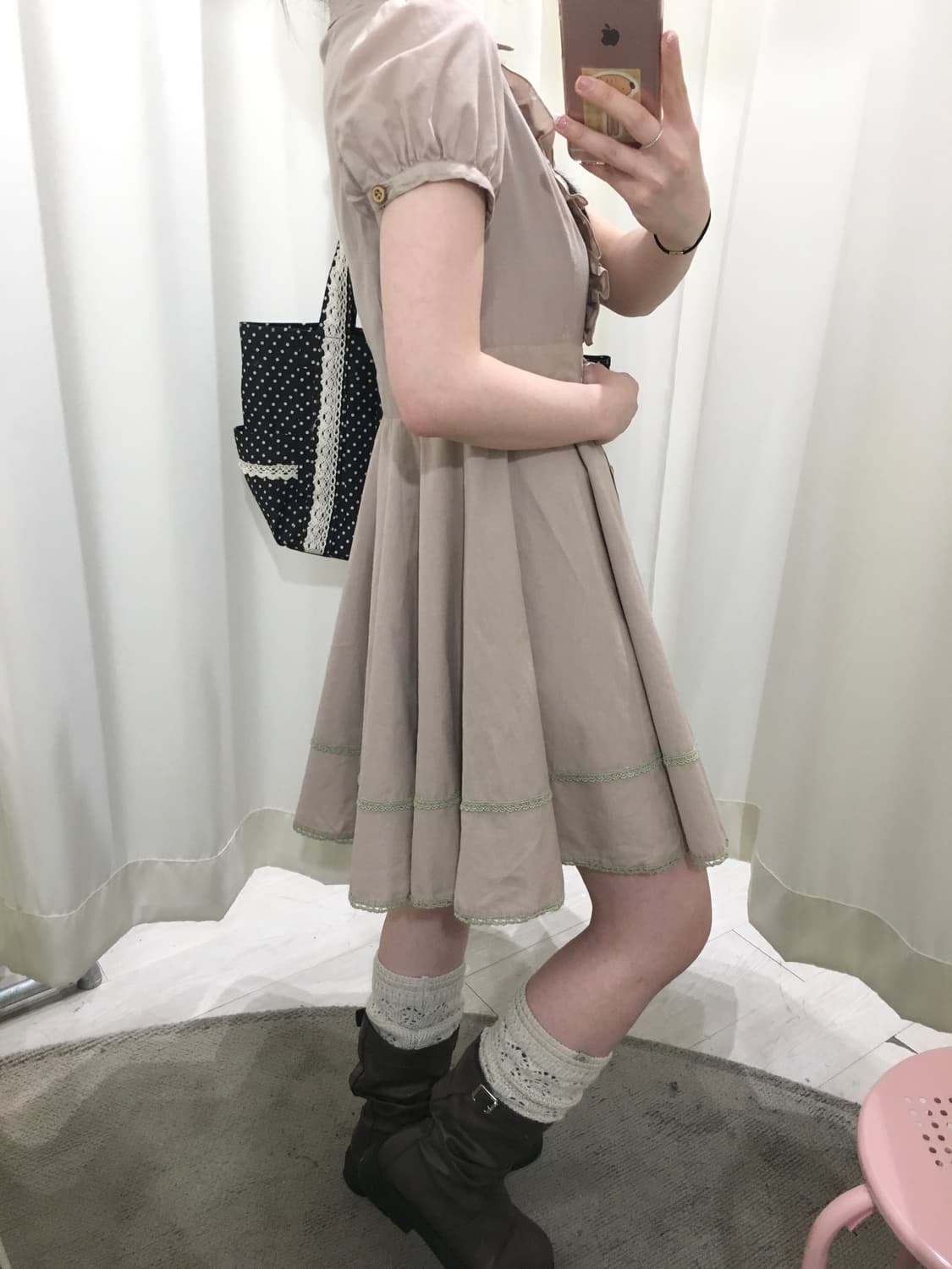 Ruffle collar dress 상품이미지4