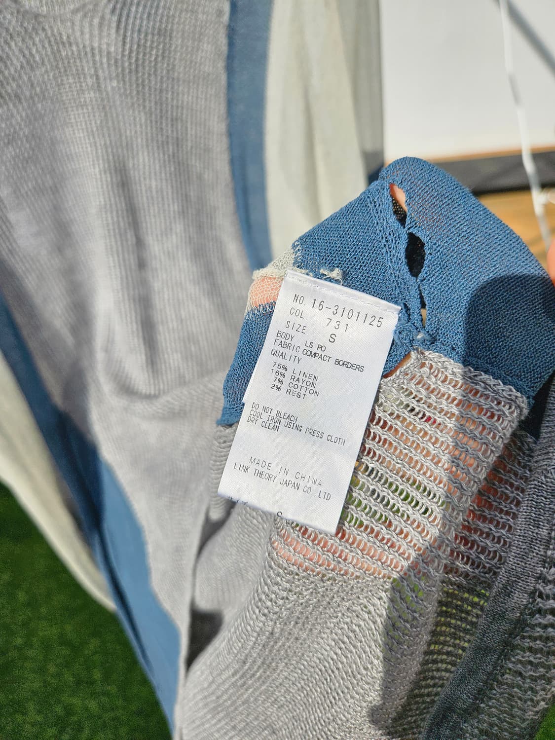 헬무트랭 시스루 니트 상품이미지4