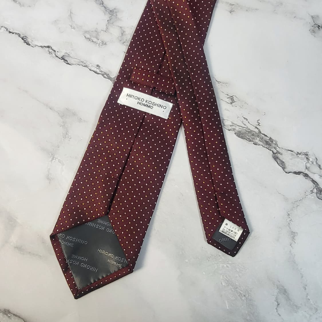 히로코 코시노 실크 넥타이 [RBFC8449_0872-04] 상품이미지5