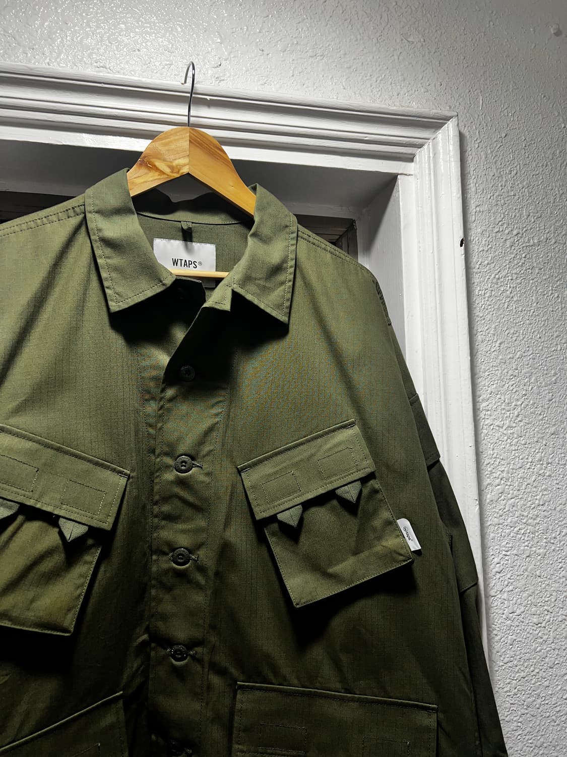 Wtaps 21fw 더블탭스 21fw 립스탑 셔츠 자켓 상품이미지3