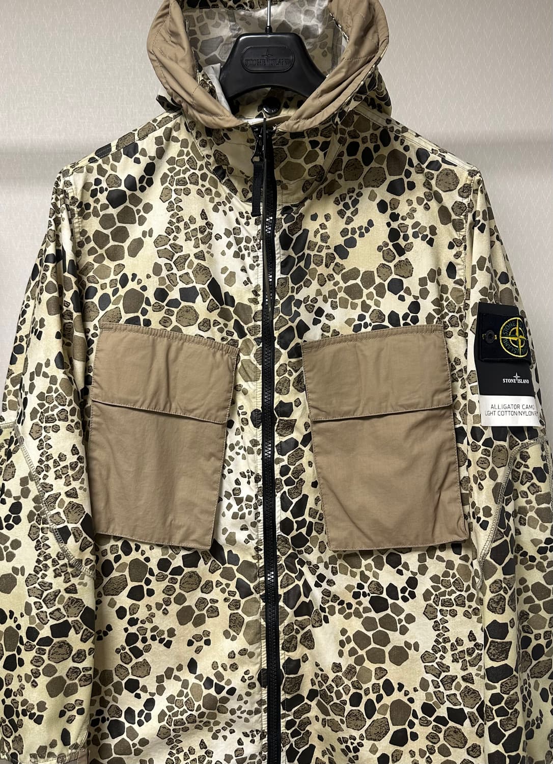 스톤아일랜드 엘리게이터 카모 나일론 자켓 M(105) 새상품 상품이미지1