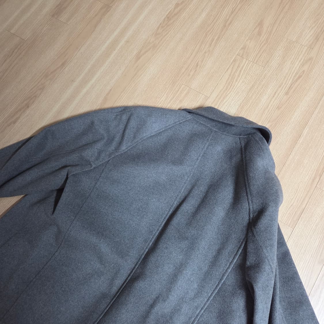 인사일런스 마펠 캐시미어 발마칸 코트 GREY BROWN L 사이즈 상품이미지6