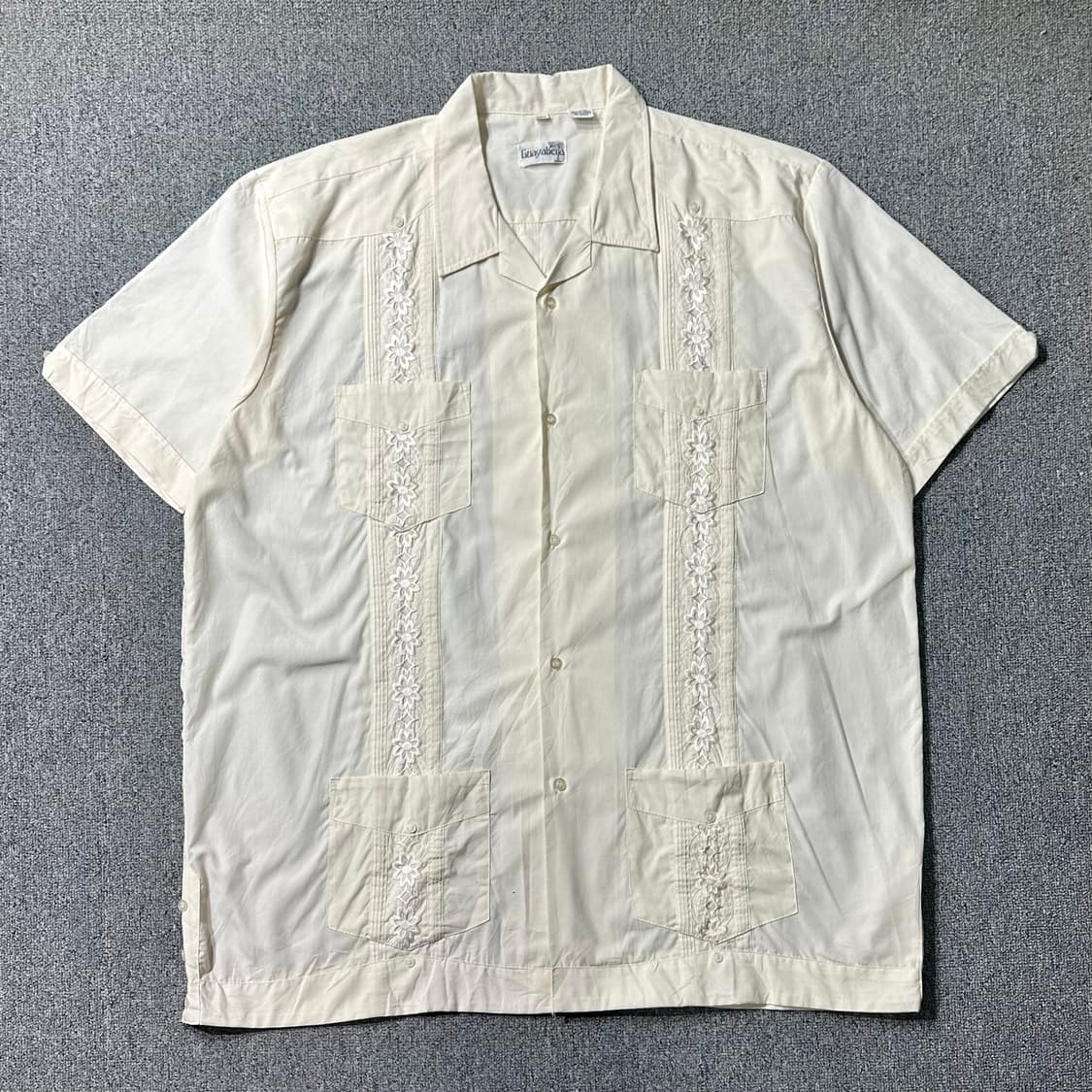 빈티지 쿠바 하프셔츠 (3XL/old-7703) 상품이미지1