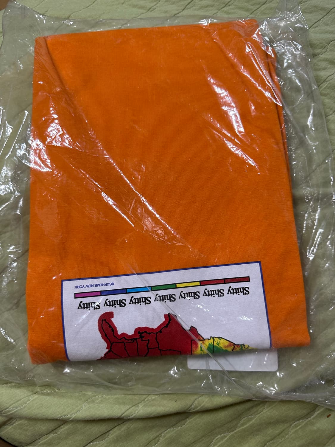 슈프림 웨더티셔츠 23fw xl 상품이미지1