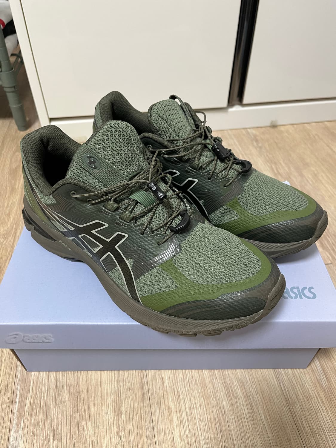 아식스 산산기어 젤터레인 그린 275 상품이미지1