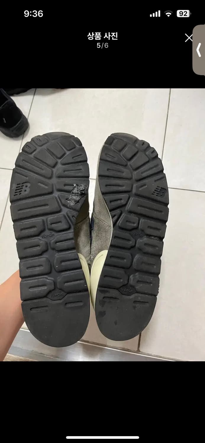 뉴발란스 990v1 올리브 290  상품이미지5