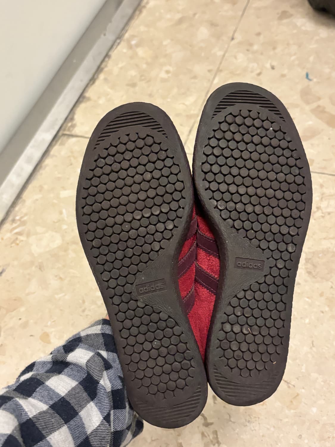 아디다스 토바코 그루엔 버건디 250 상품이미지4