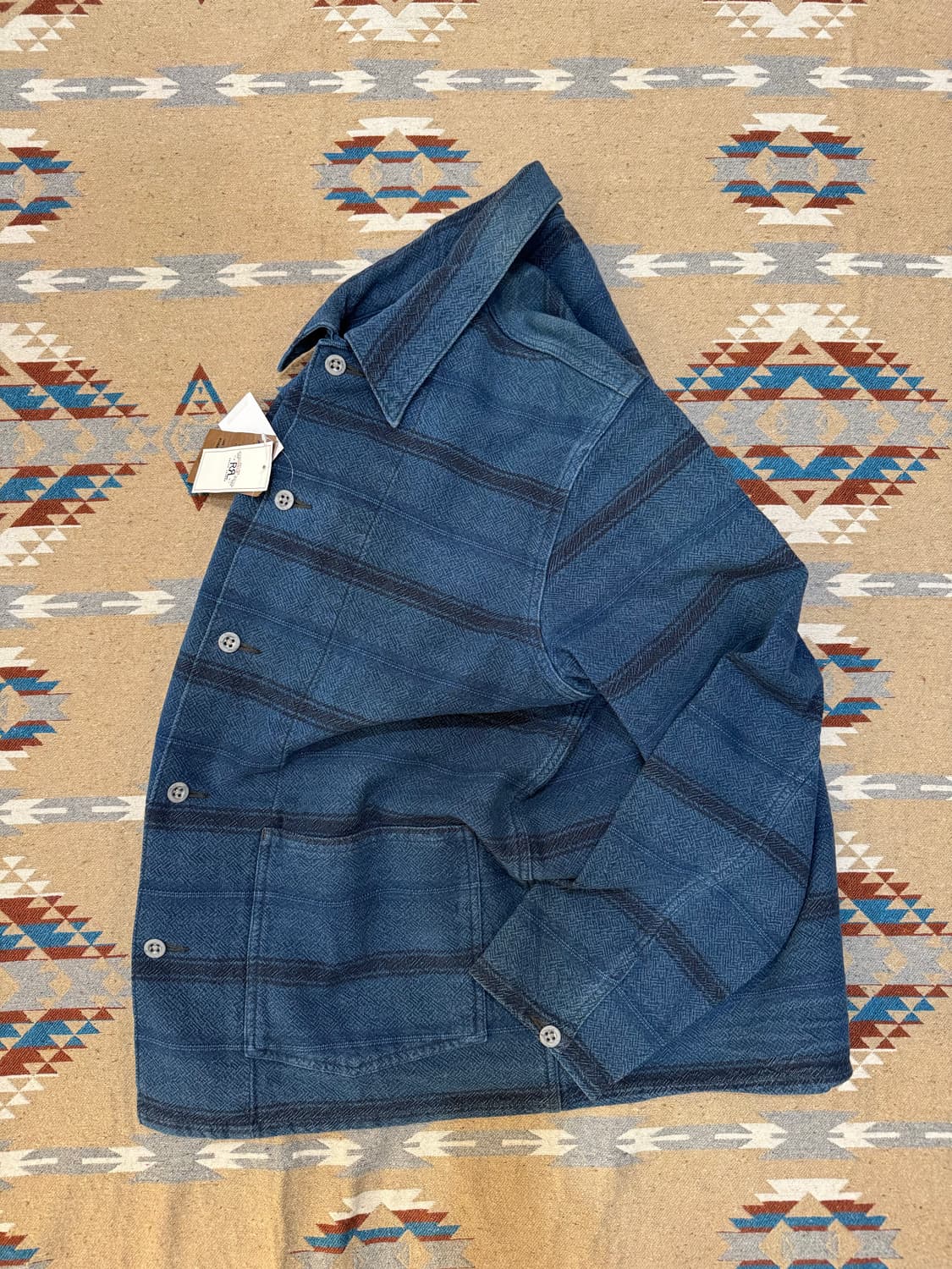 [XL] RRL 더블알엘 쿠퍼 워크 자켓 인디고 상품이미지7