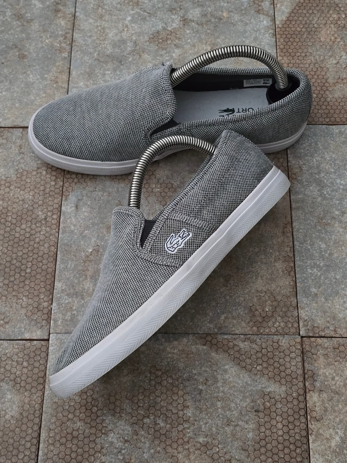 (230)라코스테 가존 스포츠 그레이 슬립온  상품이미지2