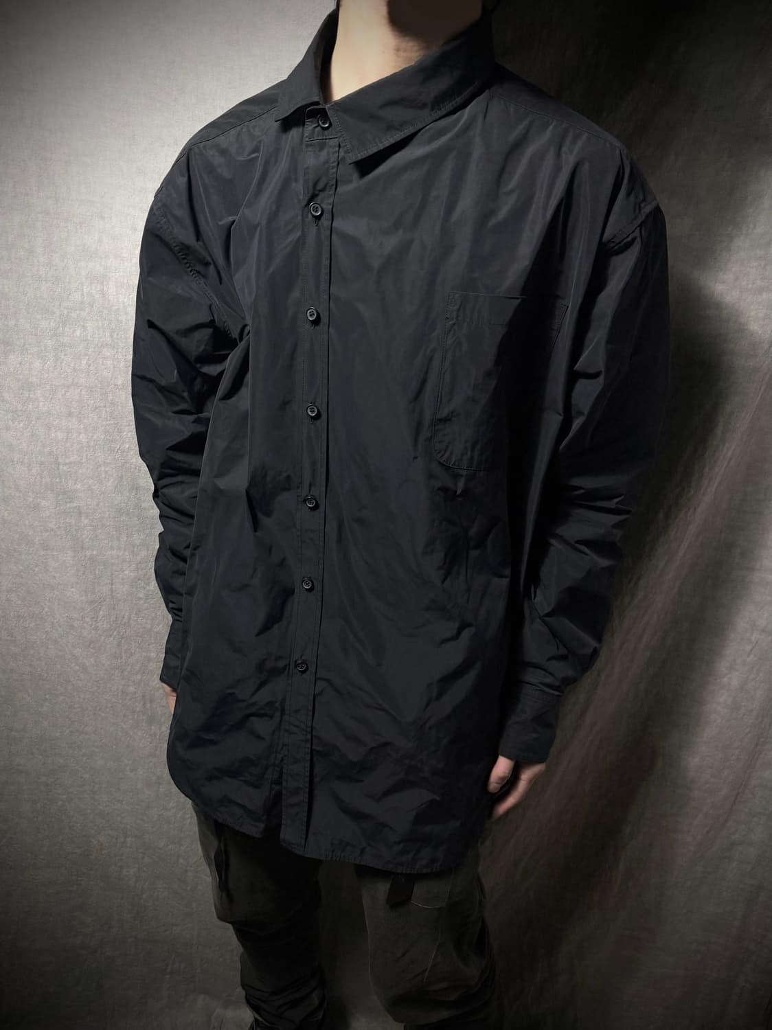 SUB-AGE Asymmetrical Oversized Shirts 상품이미지1