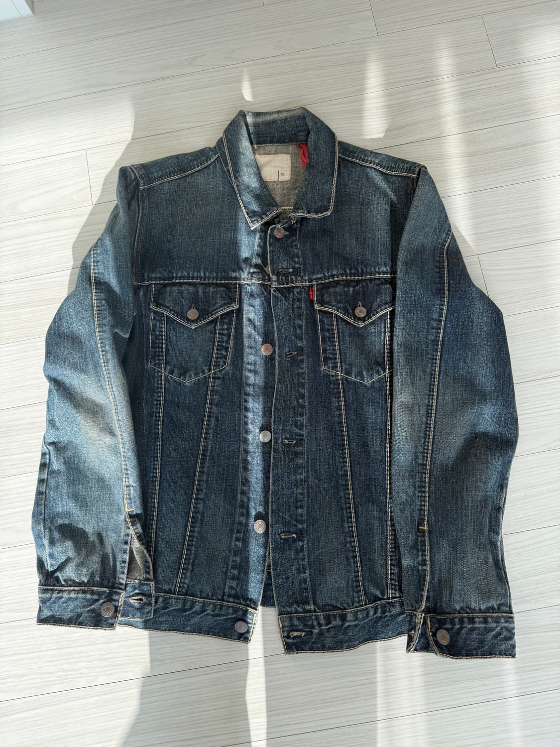 리바이스 레드룹 TYPE 3rd 데님 자켓 00's XL 상품이미지1
