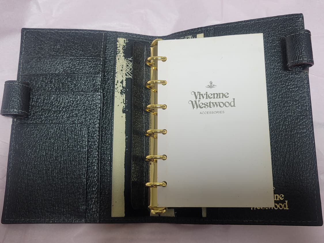 비비안 웨스트우드 다이어리 수첩 애쉬포드 파일로팩스 로로마 6공 상품이미지3