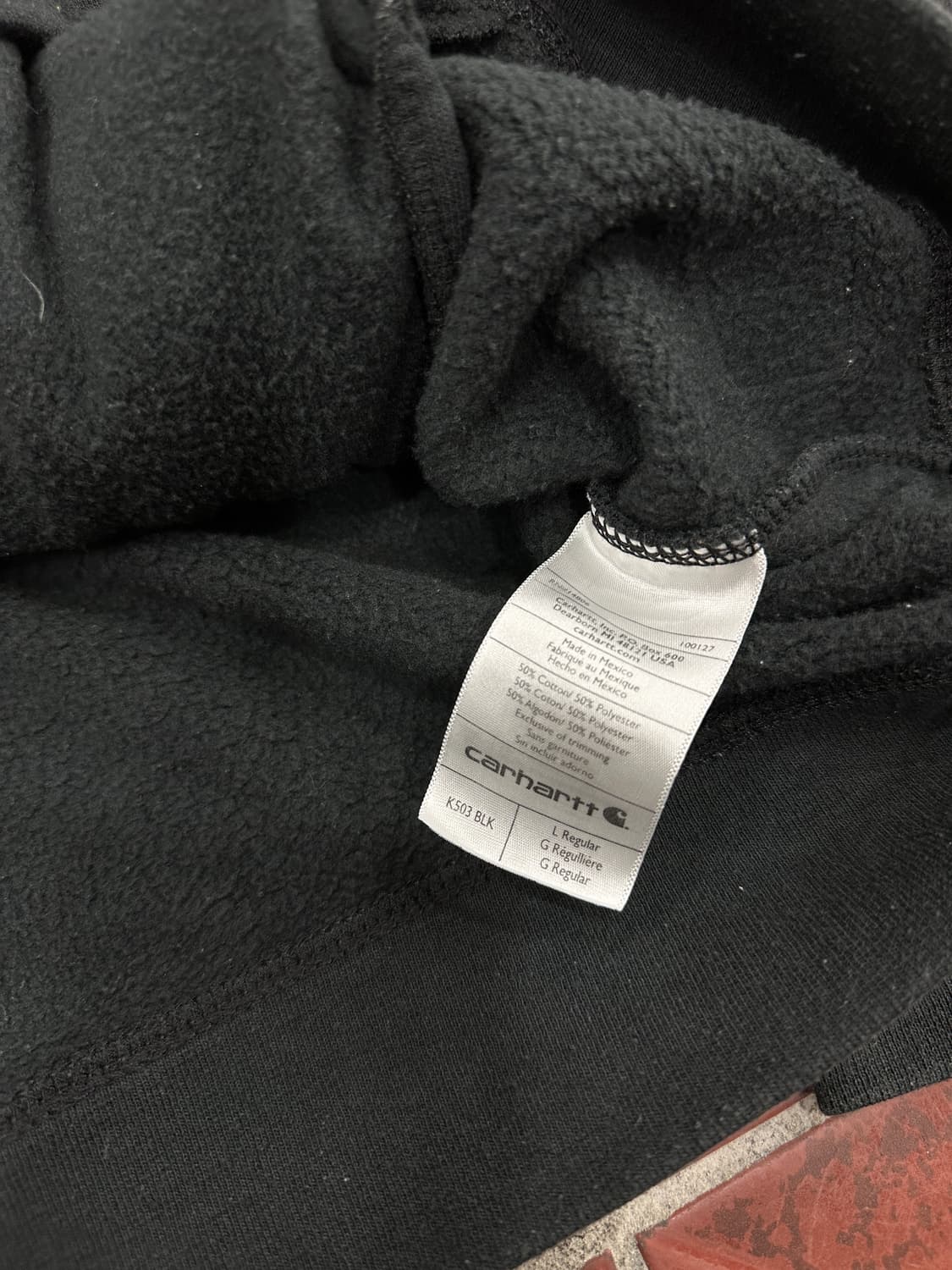 칼하트 반집업 L 상품이미지4