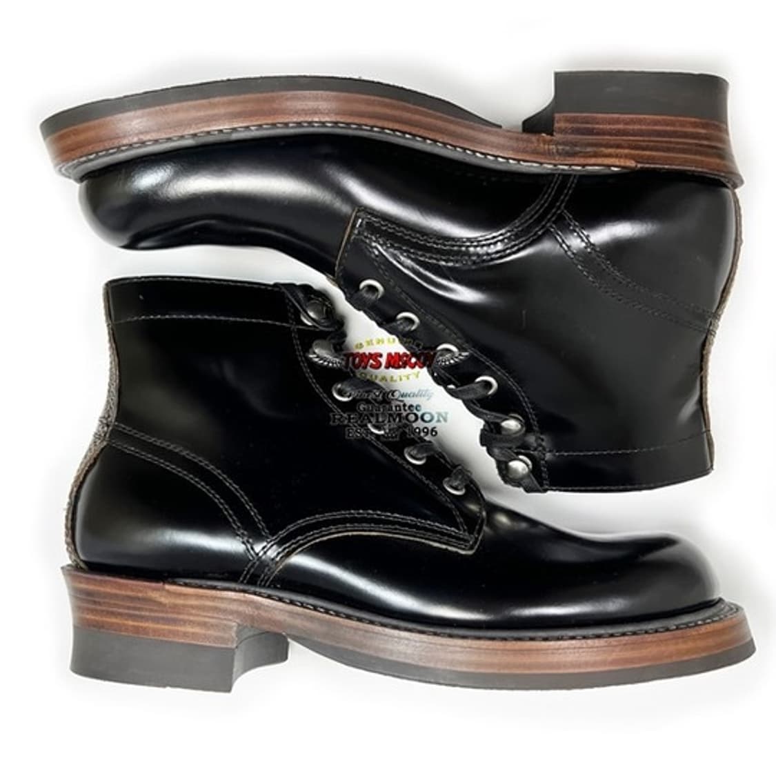 [8, 260]토이즈맥코이 "SAXON" 색슨 글래스 레더 워크 부츠 상품이미지4