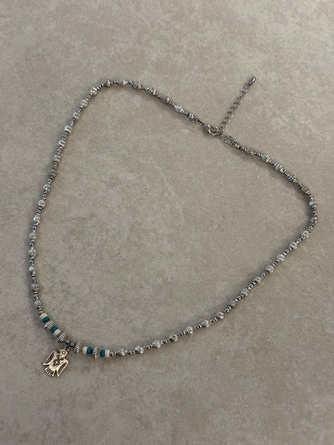 합금 이글 포인트 목걸이 상품이미지1