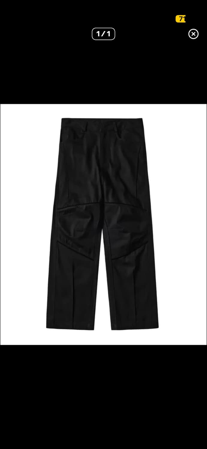 L, 허리S ) xlim ep7 01 팬츠 블랙 상품이미지1