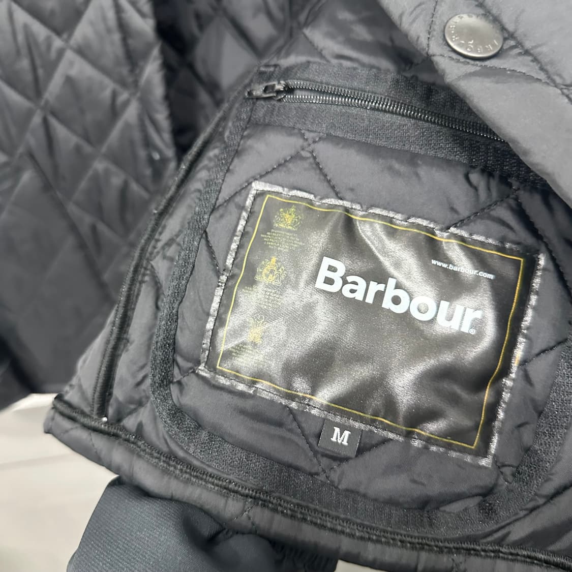 바버 퀄팅 자켓 상품이미지4