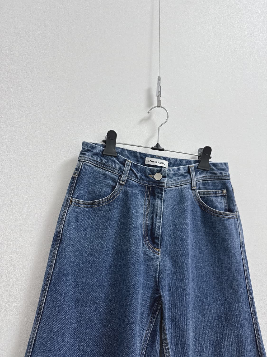 로우클래식 스트레이트핏 데님 팬츠  상품이미지3