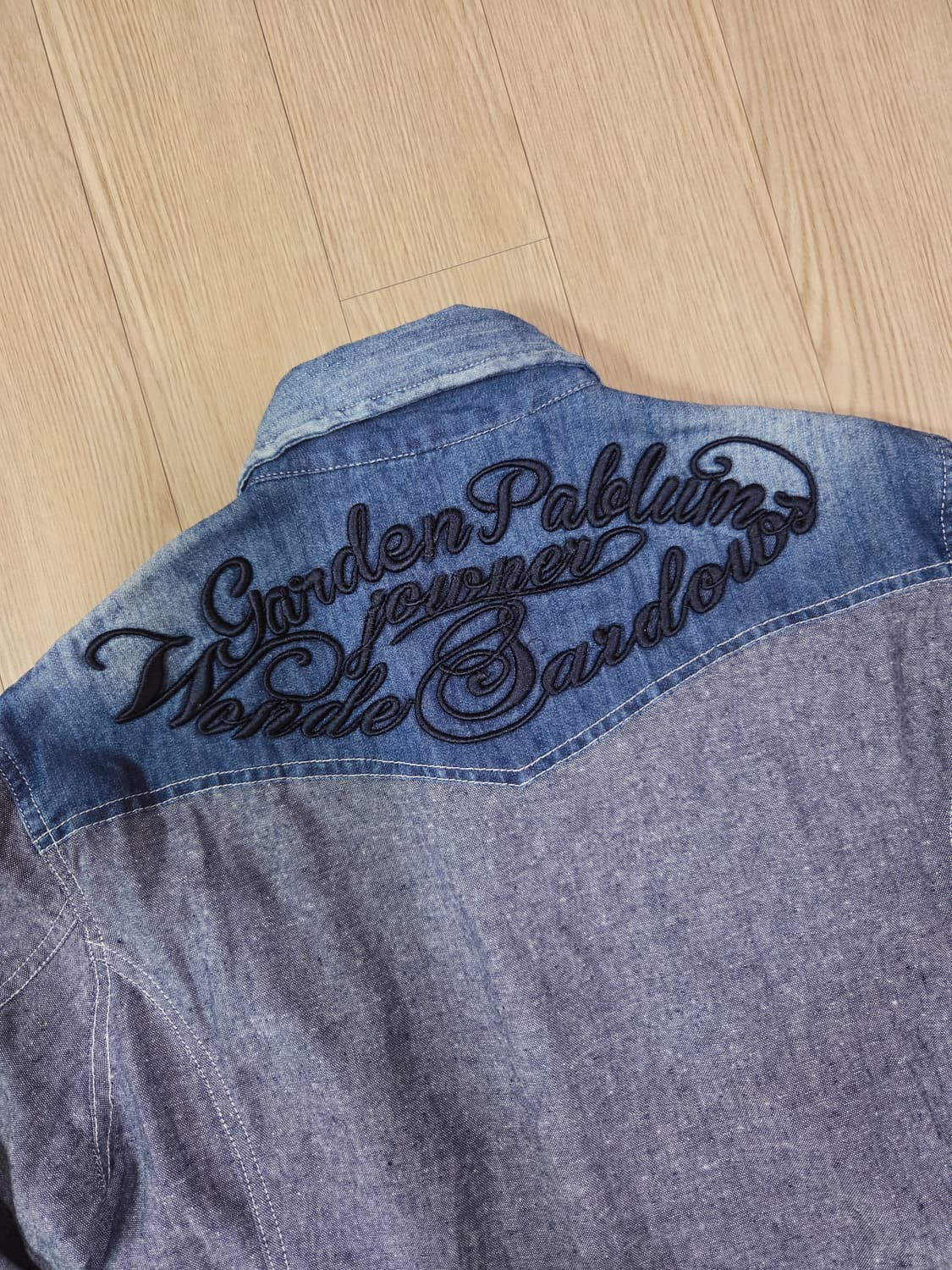 in the attic 샴브레이 웨스턴 셔츠 상품이미지7