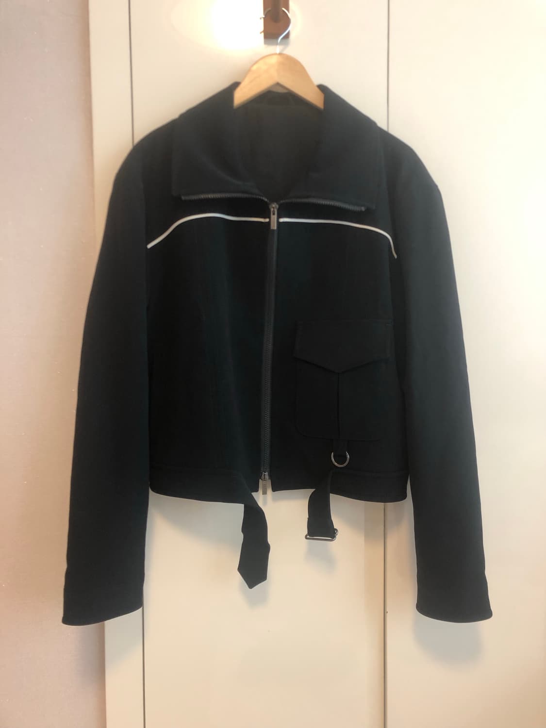 아르마니 꼴레지오니 벨티드 자켓 상품이미지1