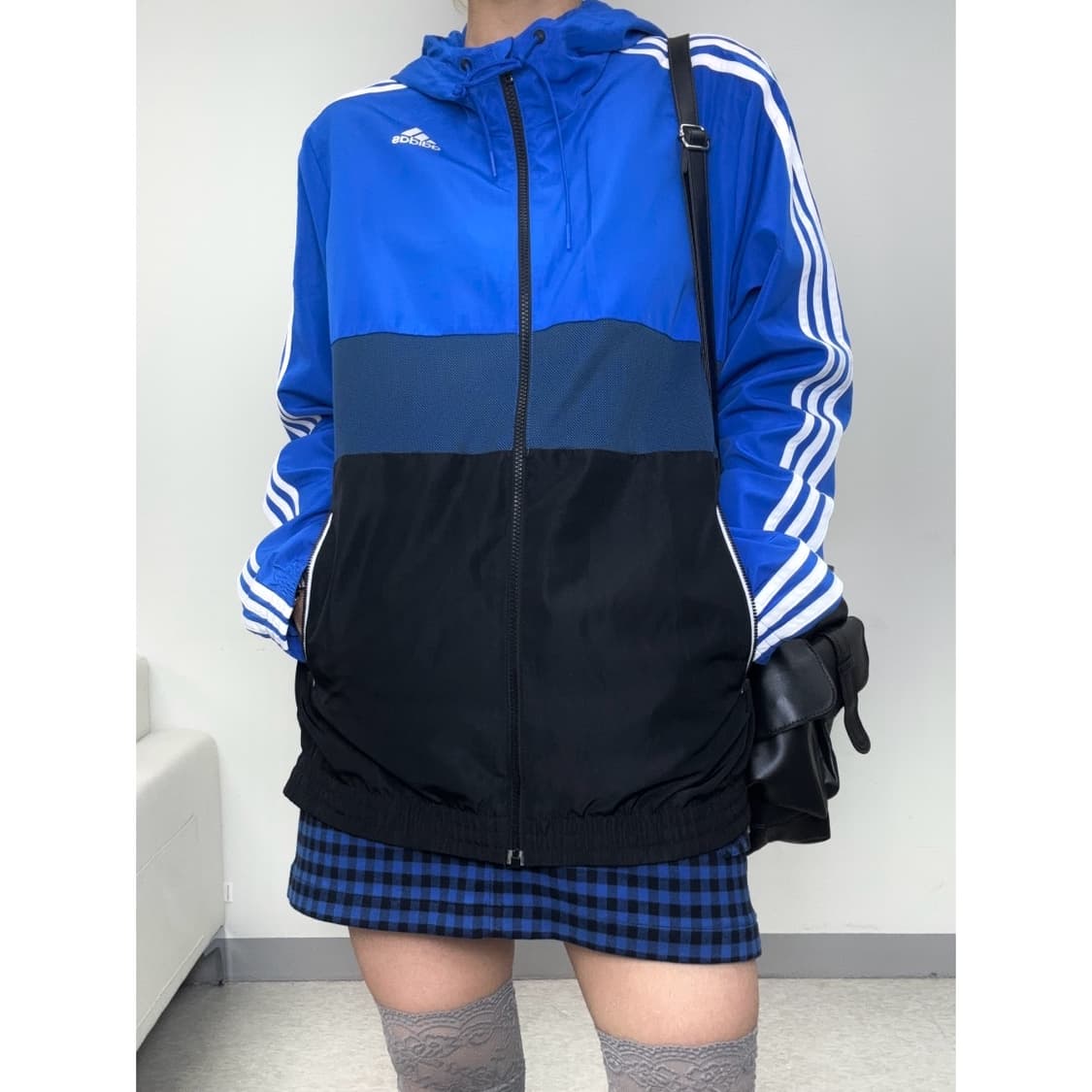 빈티지 아디다스 후드 집업 윈드브레이커 상품이미지3