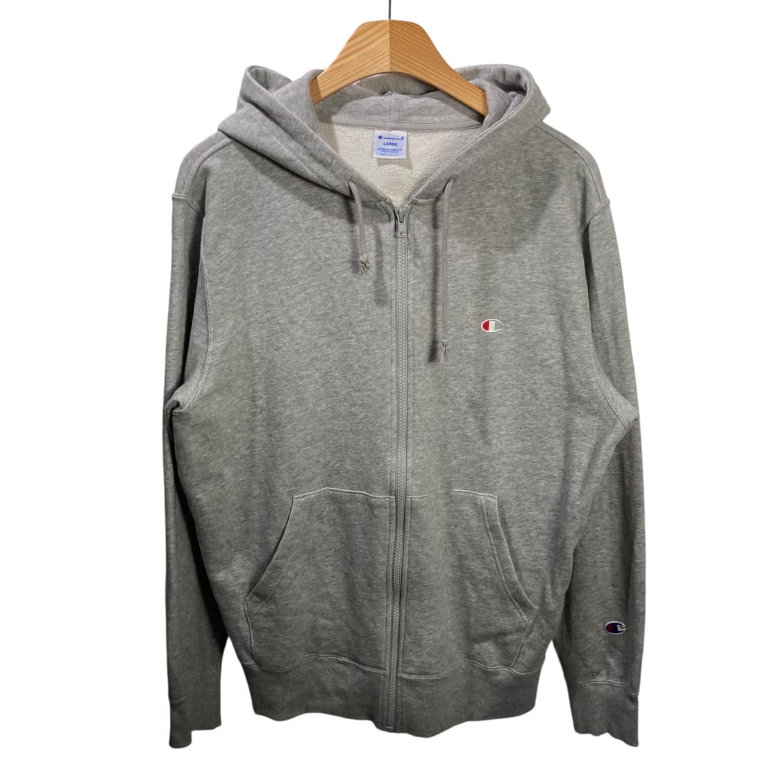 챔피온 그레이 후드집업 상품이미지2