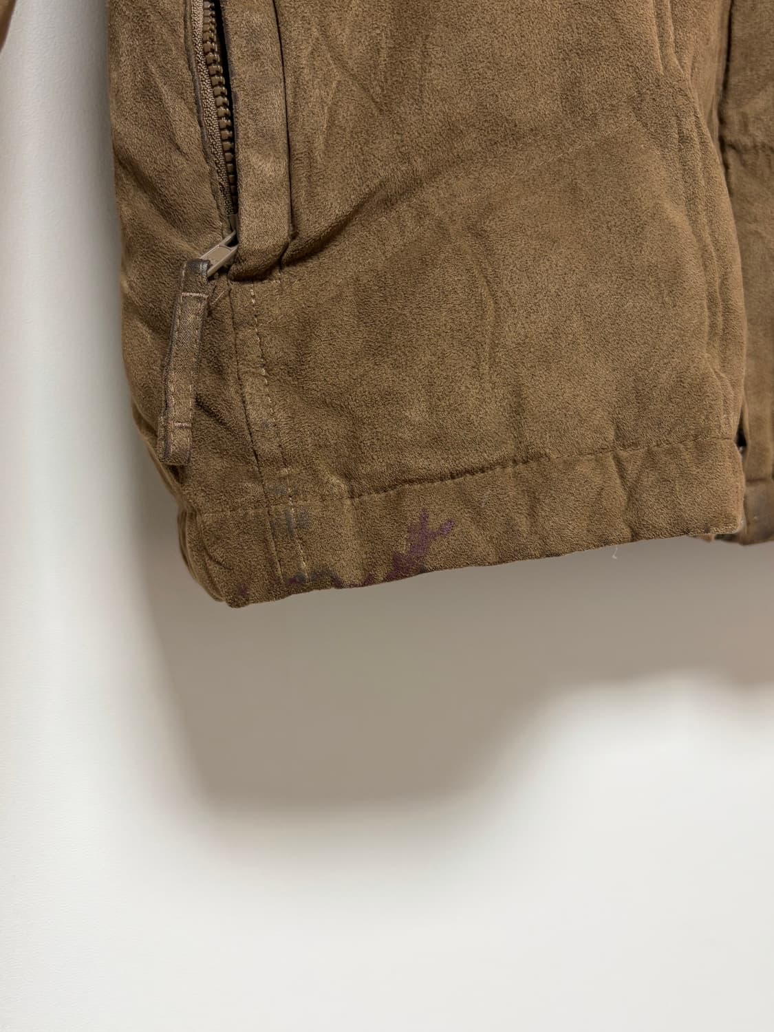 엘엘빈 스웨이드 패딩 점퍼 상품이미지8