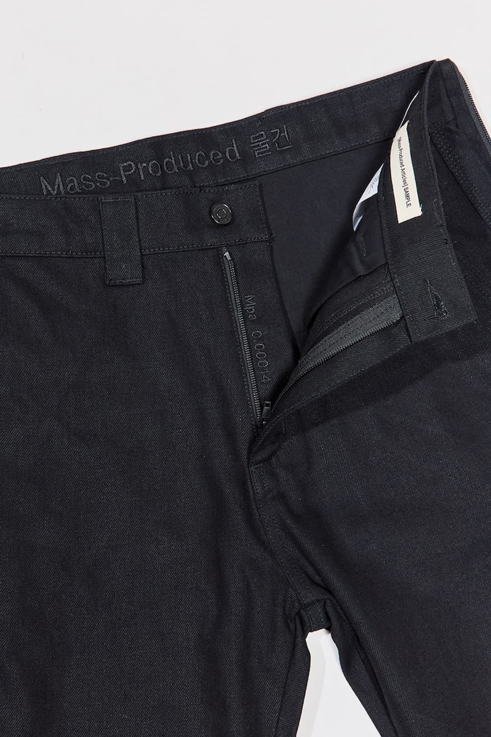 MPa WALLET RAW DENIM PANTS (BLACK) 상품이미지10