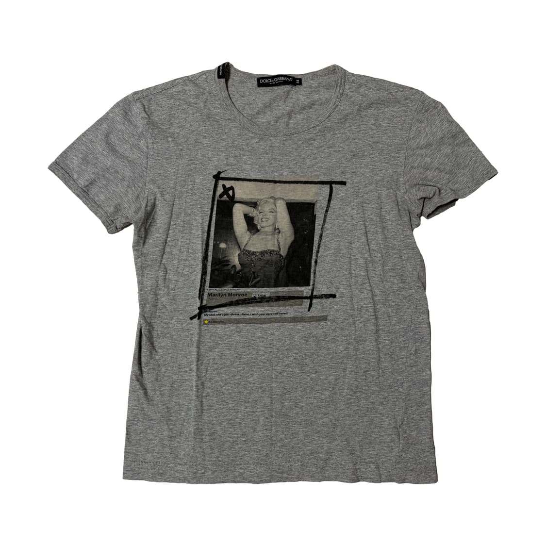 2011 돌체앤가바나 마를린 먼로 티서츠  상품이미지1