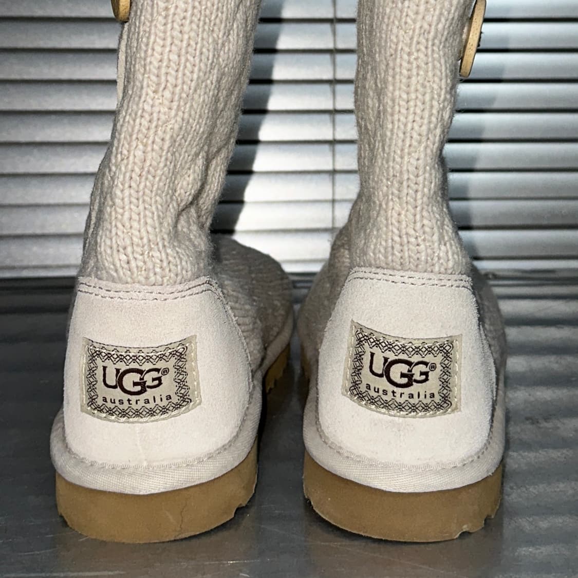 00s 니트 숏 어그 부츠 상품이미지5