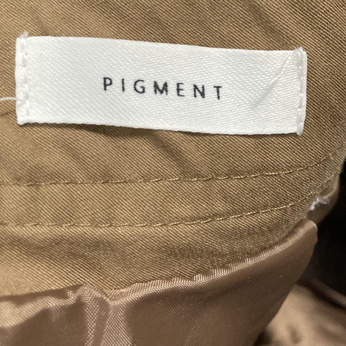 피그먼트 코튼 A라인 버클벨트 면스커트 26  상품이미지3