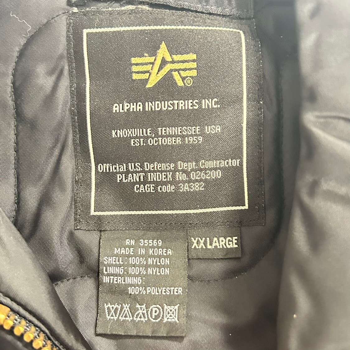 00s 알파 인더스트리 F/A-22 랩터 패치 자켓 상품이미지2