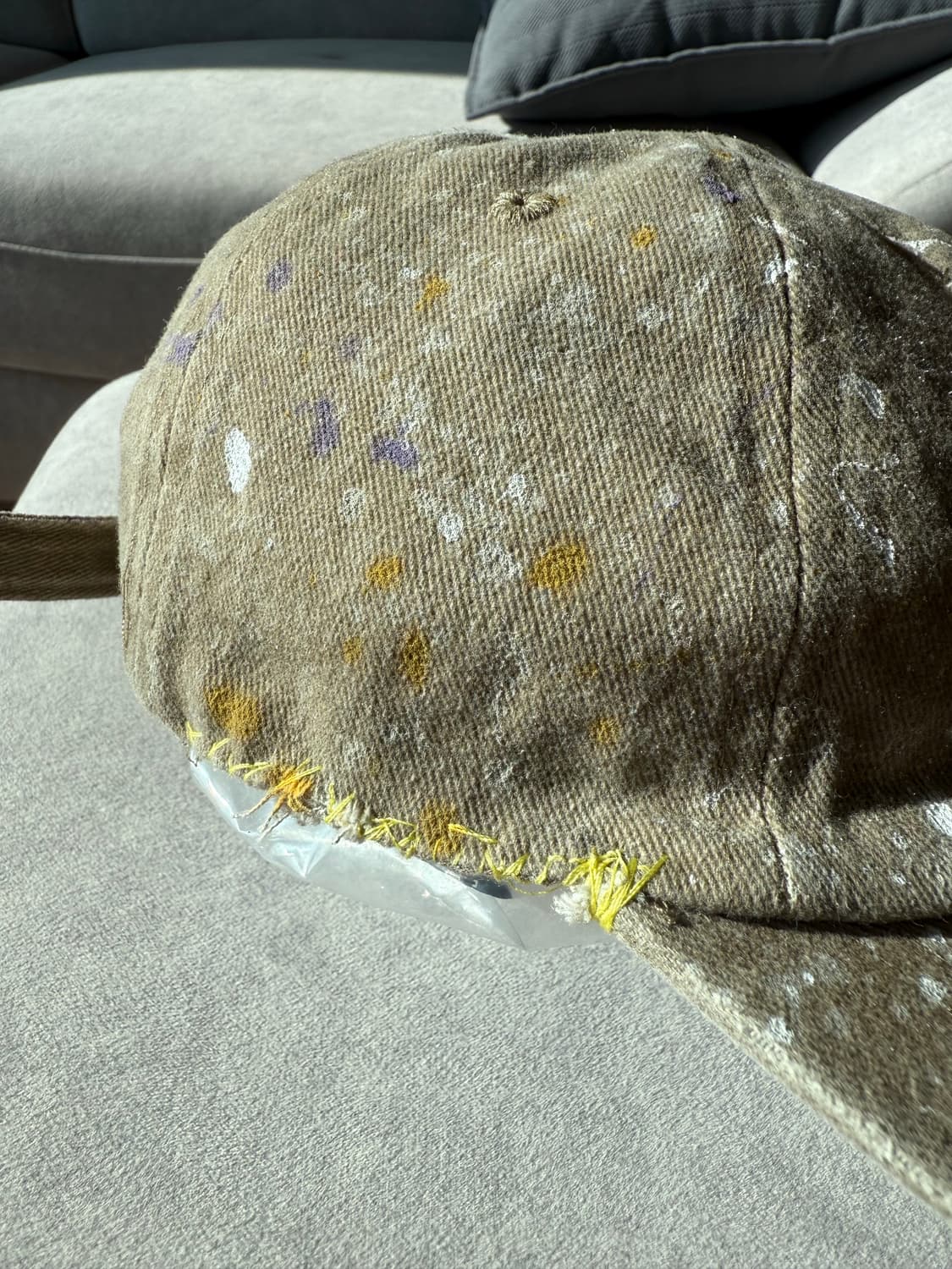 빈티지 디스트레스드 캡 상품이미지7