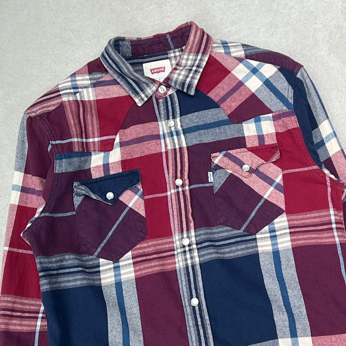 리바이스 투포켓 체크셔츠 s09322 상품이미지3
