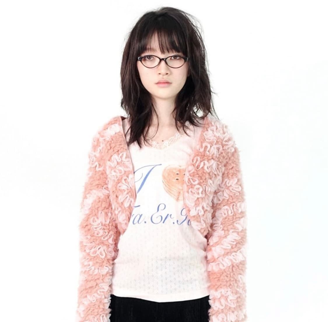 샵페어리 핑크 볼레로 상품이미지1