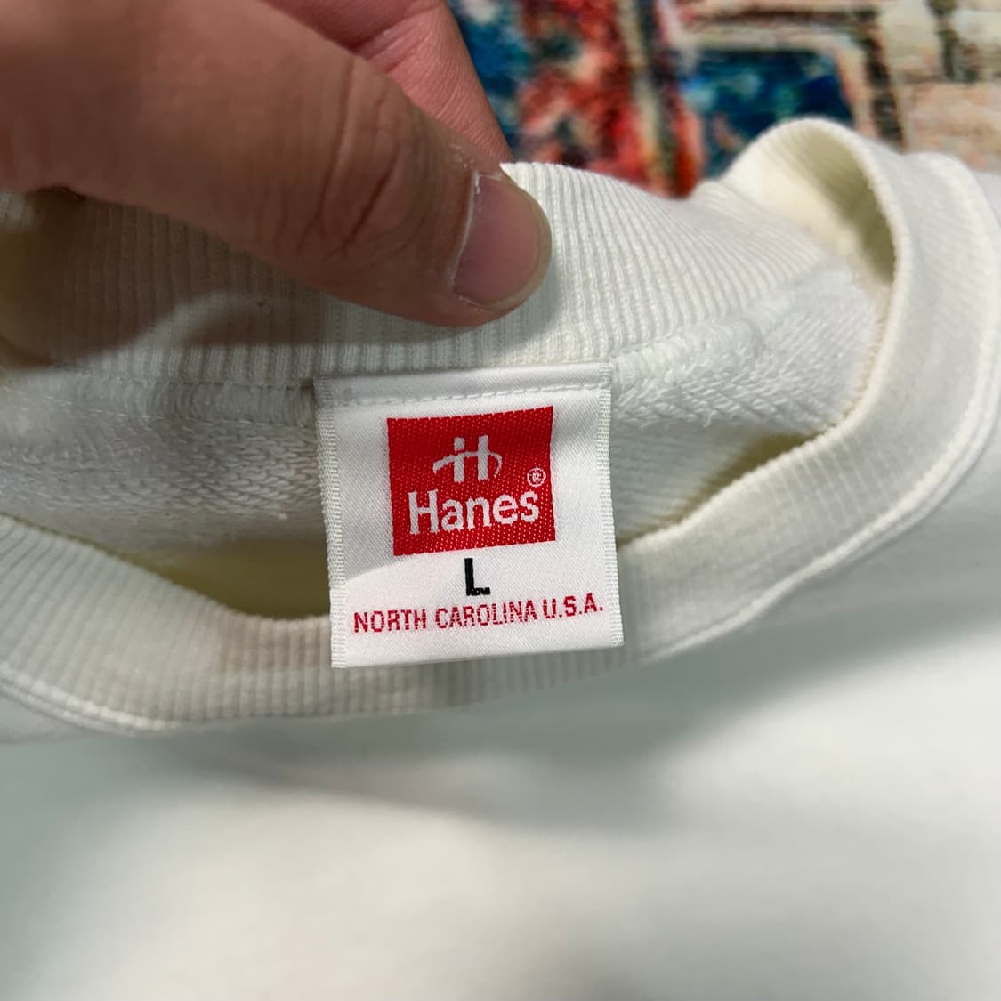 [L]90s 헤인즈 스웻셔츠 상품이미지3
