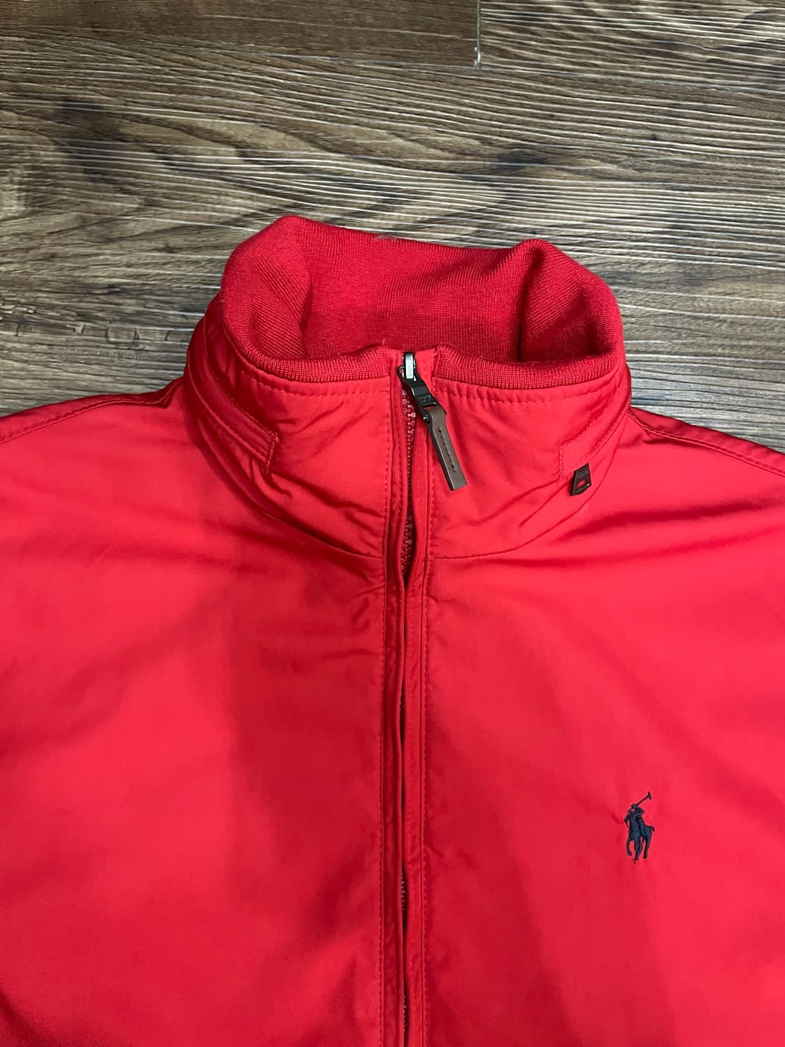폴로 랄프로렌 기모 폴리쉘 페리 자켓 레드 상품이미지2