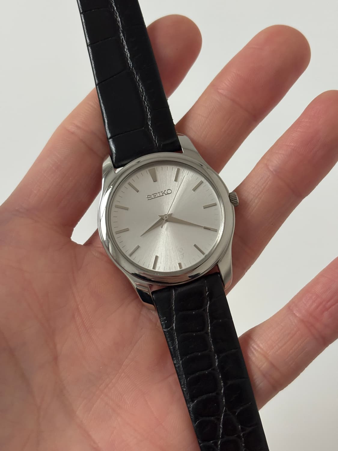 세이코 x 나노유니버스 실버 쿼츠 남성 상품이미지2